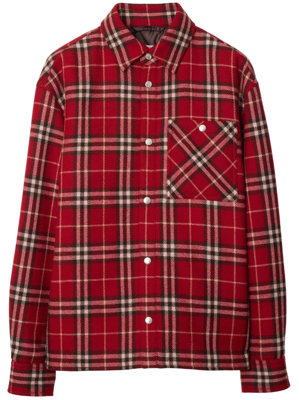 Клетчатая куртка-рубашка BURBERRY, красный
Клетчатая куртка-рубашка BURBERRY, красный