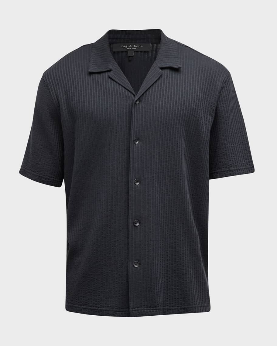 Мужская рубашка Avery Seersucker Camp Rag & Bone 
Мужская рубашка Avery Seersucker Camp Rag & Bone