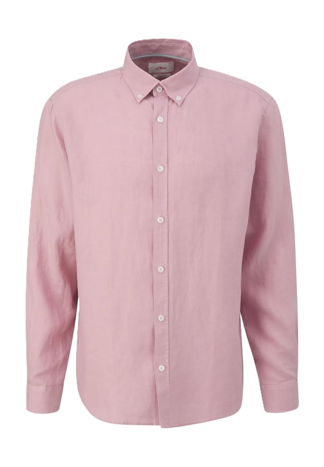 Льняная рубашка классического кроя с длинным рукавом и воротником на пуговицах S.Oliver, мультиколор
Льняная рубашка классического кроя с длинным рукавом и воротником на пуговицах S.Oliver, мультиколор