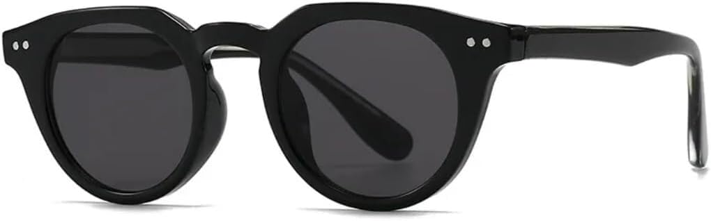 Солнцезащитные очки для мужчин и женщин - защита UV400 - маленькая круглая оправа с черными линзами для занятий спортом на открытом воздухе и вождения LXLHWN, Tyj388-1
Солнцезащитные очки для мужчин и женщин - защита UV400 - маленькая круглая оправа с черными линзами для занятий спортом на открытом воздухе и вождения LXLHWN, Tyj388-1