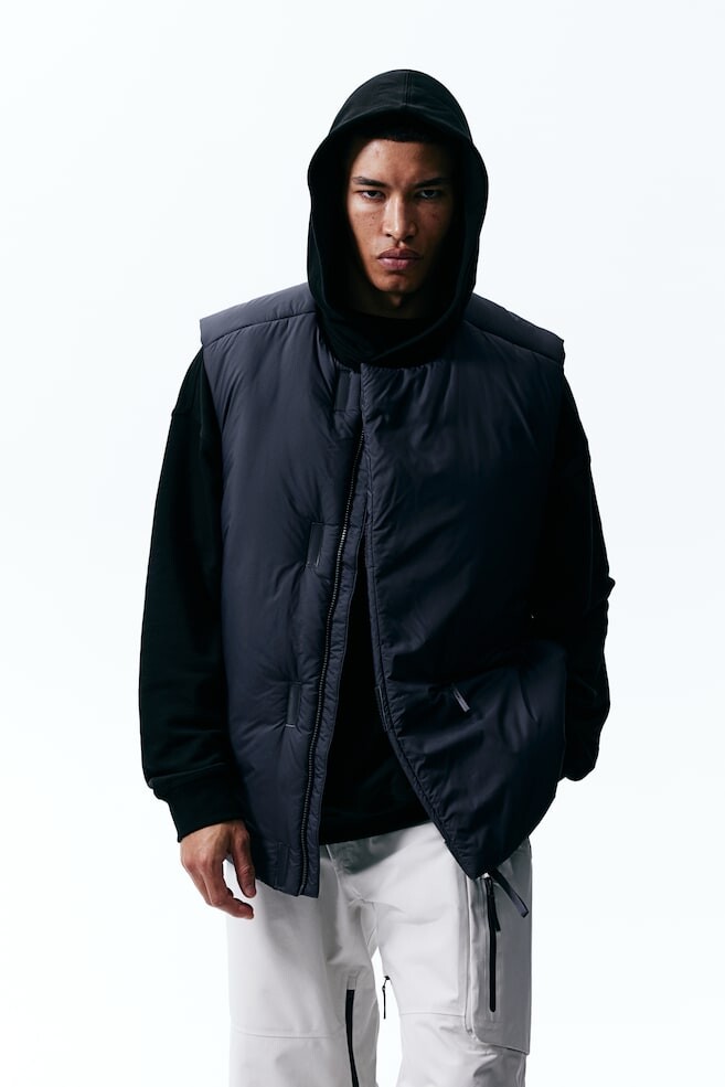 Лыжный жилет с мягкой подкладкой из термомова стандартной посадки H&M, синий
Лыжный жилет с мягкой подкладкой из термомова стандартной посадки H&M, синий