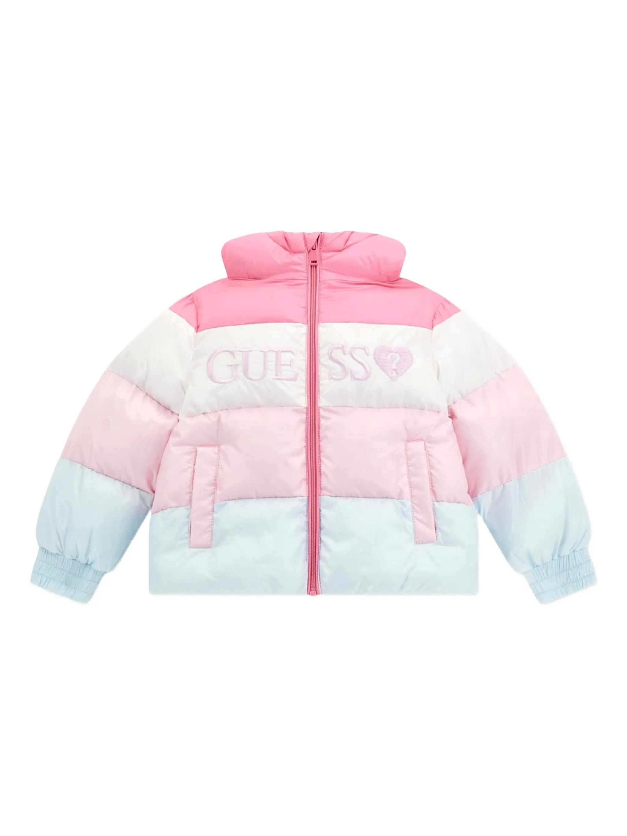 Пуховик в стиле колор-блок Guess Kids, мультиколор
Пуховик в стиле колор-блок Guess Kids, мультиколор