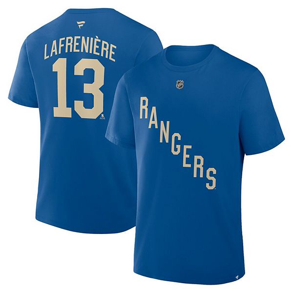 Мужская футболка Alexis Lafreniere New York Rangers с именем и номером Fanatics
Мужская футболка Alexis Lafreniere New York Rangers с именем и номером Fanatics