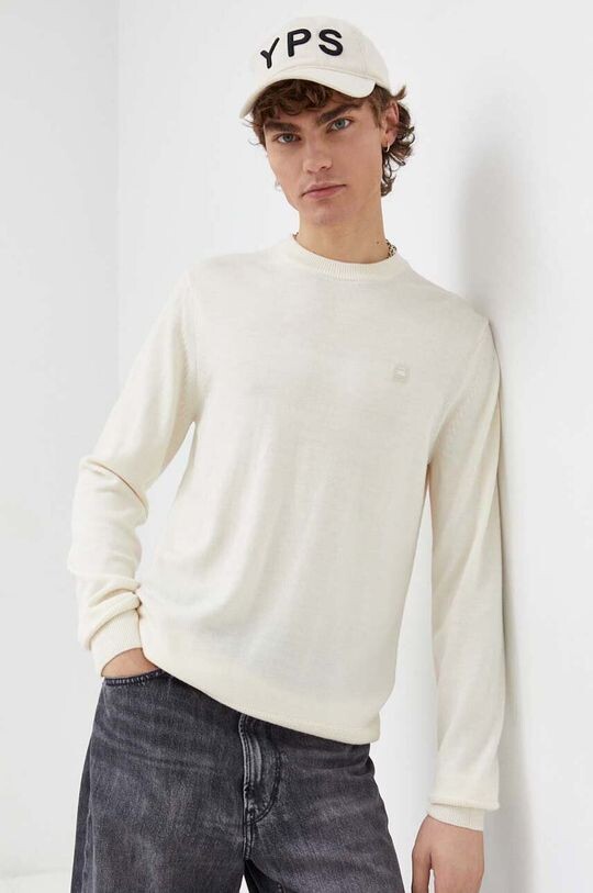 Свитер из сырой шерсти G-Star G-Star Raw, бежевый
Свитер из сырой шерсти G-Star G-Star Raw, бежевый