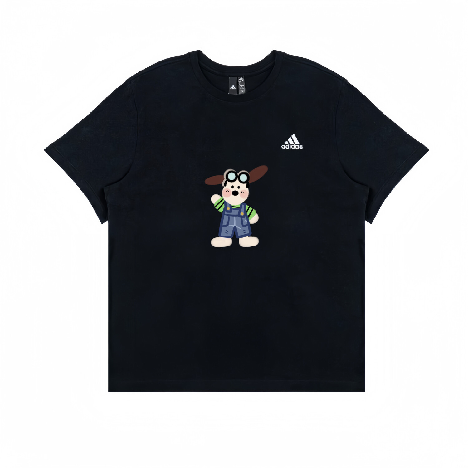 Футболка унисекс черная Adidas, черный
Футболка унисекс черная Adidas, черный