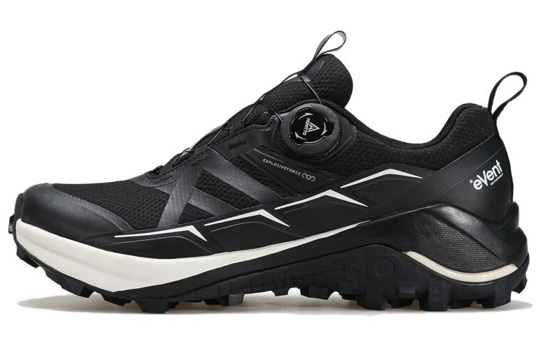 Кроссовки для походов и треккинга женские с низким верхом, черный/белый Humtto 
Кроссовки для походов и треккинга женские с низким верхом, черный/белый Humtto