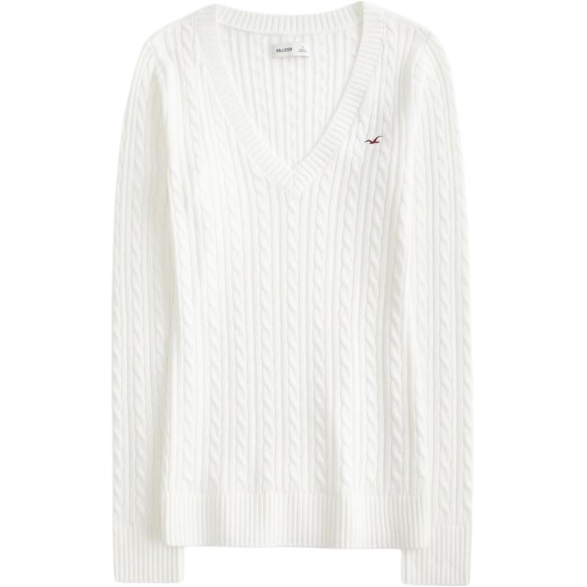 Свитер женский Hollister, белый
Свитер женский Hollister, белый