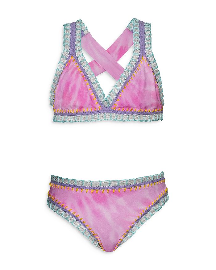 Детский купальный комплект с радужной вышивкой для девочек - малышки, подростки PQ Swim, розовый
Детский купальный комплект с радужной вышивкой для девочек - малышки, подростки PQ Swim, розовый