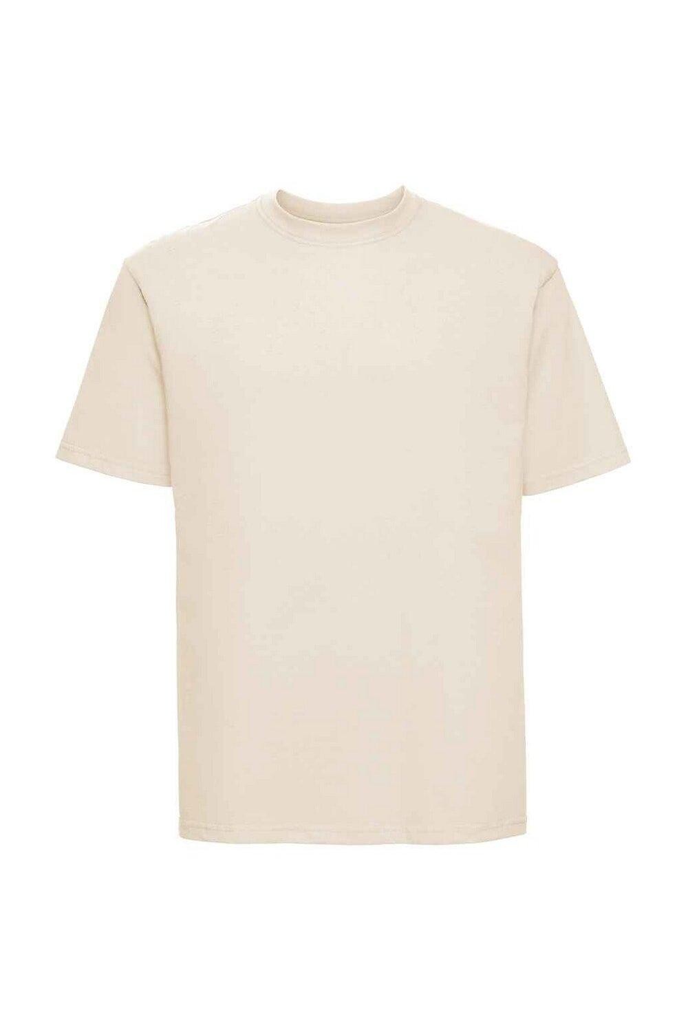 Классическая футболка из хлопка кольцевого прядения Russell, нюд
Классическая футболка из хлопка кольцевого прядения Russell, нюд