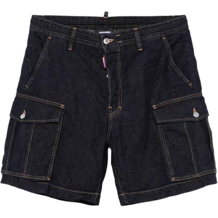 Джинсовые шорты-карго Dsquared 2, indigo
Джинсовые шорты-карго Dsquared 2, indigo
