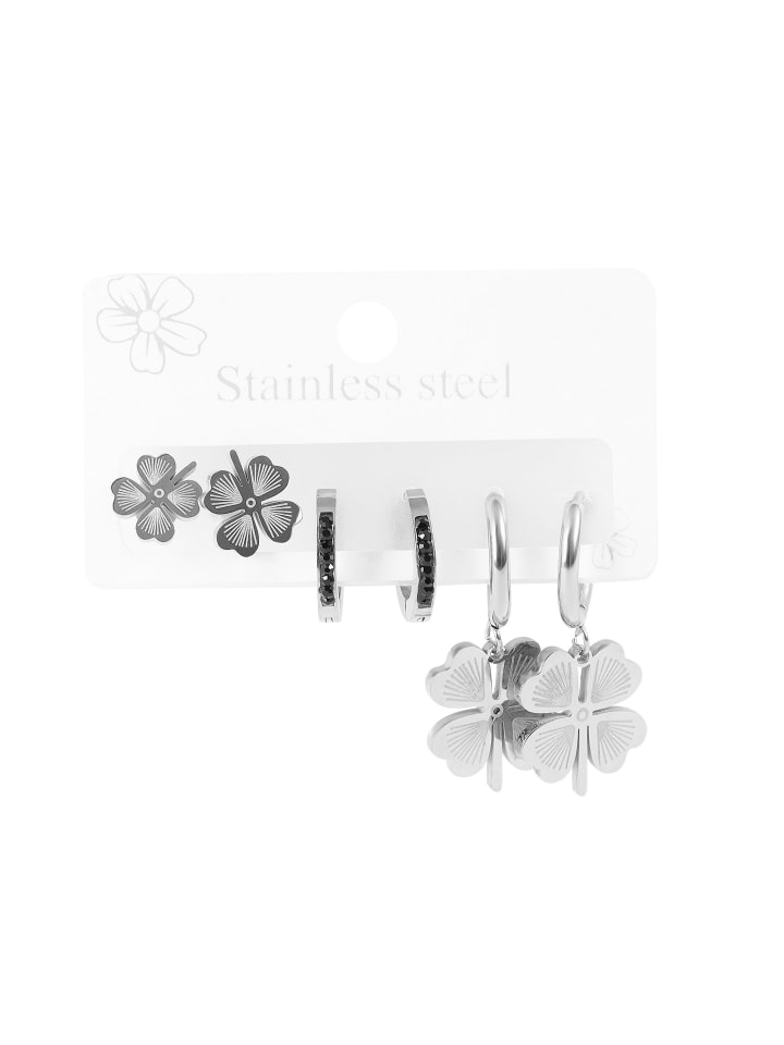 Adeliás Женский кулон - кулон в виде клеверного листа из нержавеющей стали серебристого цвета
Adeliás Женский кулон - кулон в виде клеверного листа из нержавеющей стали серебристого цвета