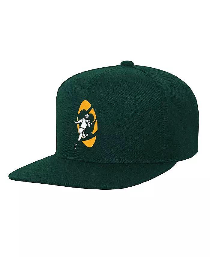 Кепка Snapback для больших мальчиков и девочек Green Bay Packers Gridiron Classics Ground Mitchell & Ness
Кепка Snapback для больших мальчиков и девочек Green Bay Packers Gridiron Classics Ground Mitchell & Ness