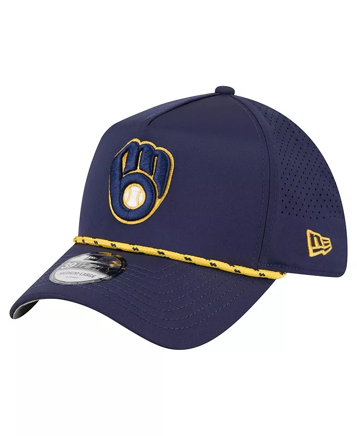 Мужская темно-синяя кепка Milwaukee Brewers 39THIRTY A-Frame Perforated Flex New Era
Мужская темно-синяя кепка Milwaukee Brewers 39THIRTY A-Frame Perforated Flex New Era