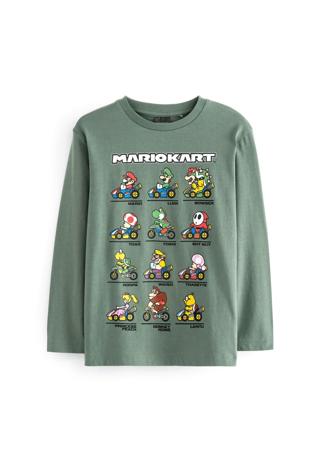 Топ с длинными рукавами GAMING LICENSE Next, цвет mario kart green
Топ с длинными рукавами GAMING LICENSE Next, цвет mario kart green