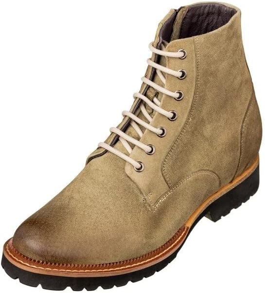 Мужские невидимые башмаковые туфли CALTO с увеличением роста - черные из нубука, на шнуровке/молнии, повседневные ботинки - рост 8 см - K24401 - Размер 6.5 D(M) США
Мужские невидимые башмаковые туфли CALTO с увеличением роста - черные из нубука, на шнуровке/молнии, повседневные ботинки - рост 8 см - K24401 - Размер 6.5 D(M) США