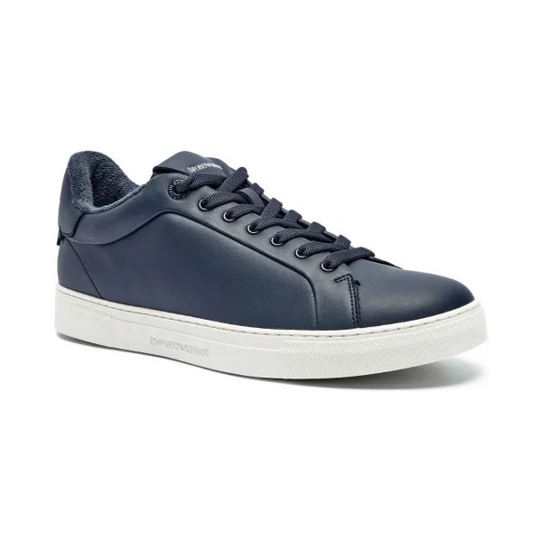Кожаная спортивная обувь Emporio Armani, синий
Кожаная спортивная обувь Emporio Armani, синий