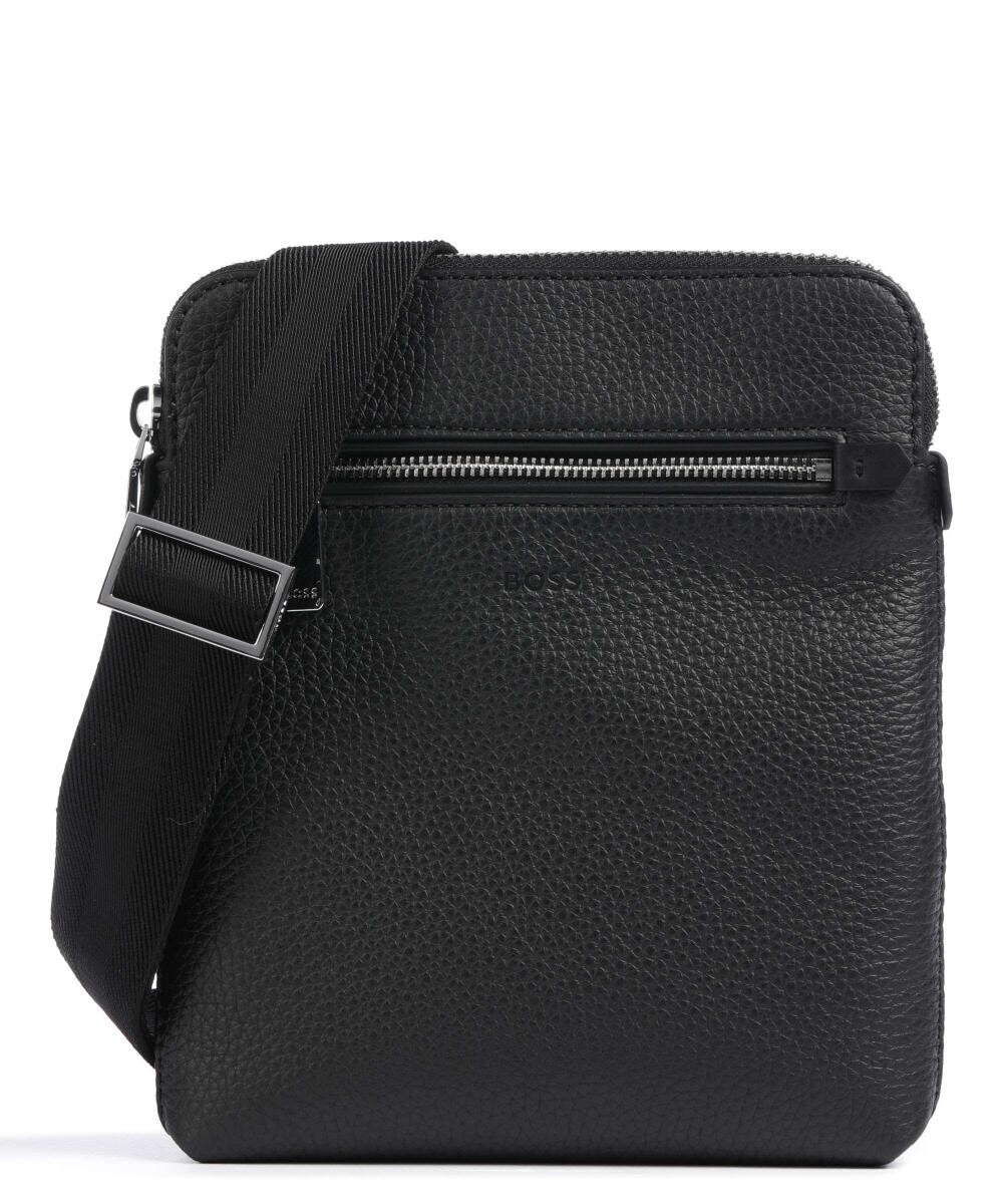 Сумка через плечо Crosstown из зерненой яловой кожи Boss, черный
Сумка через плечо Crosstown из зерненой яловой кожи Boss, черный