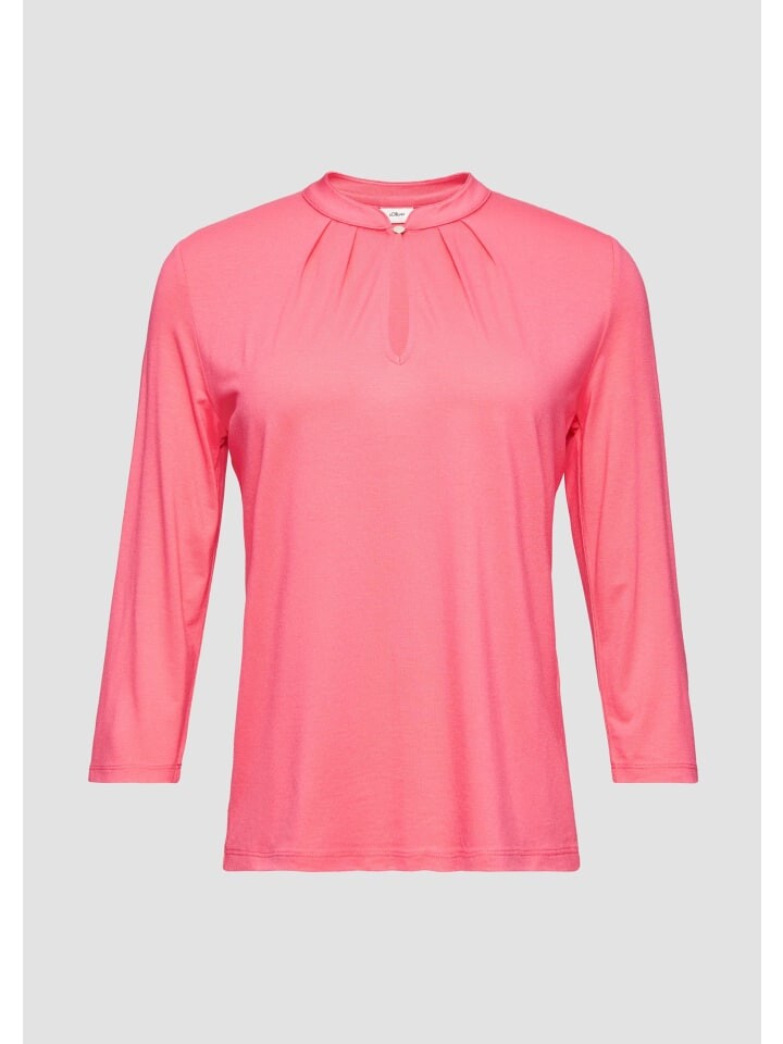 Футболка sOliver BLACK LABEL 3/4 Arm, розовый
Футболка sOliver BLACK LABEL 3/4 Arm, розовый