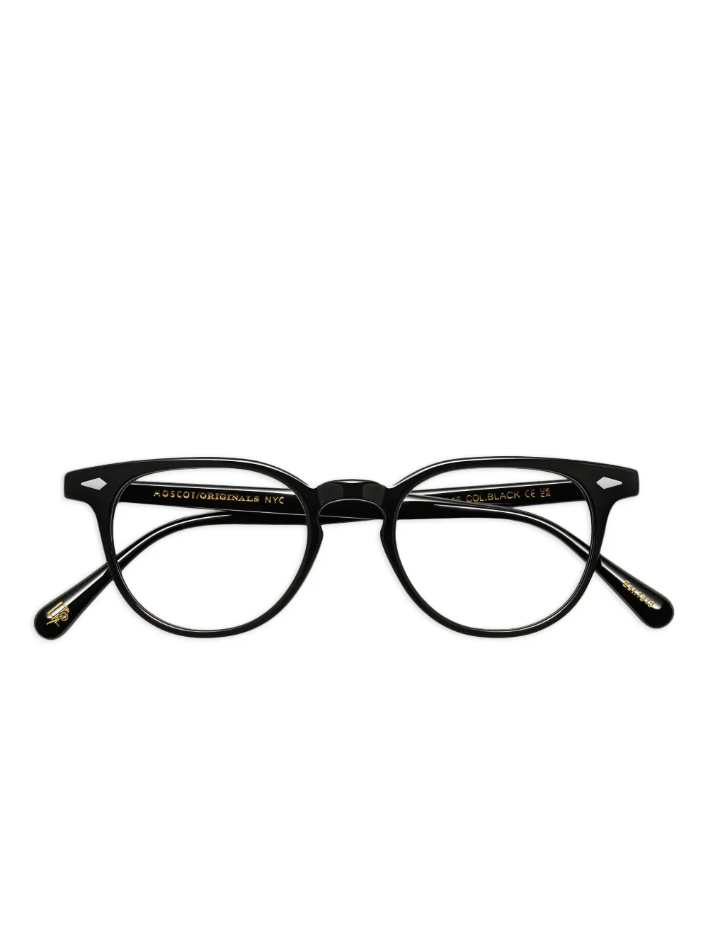 Очки Fevel в круглой оправе Moscot, черный
Очки Fevel в круглой оправе Moscot, черный