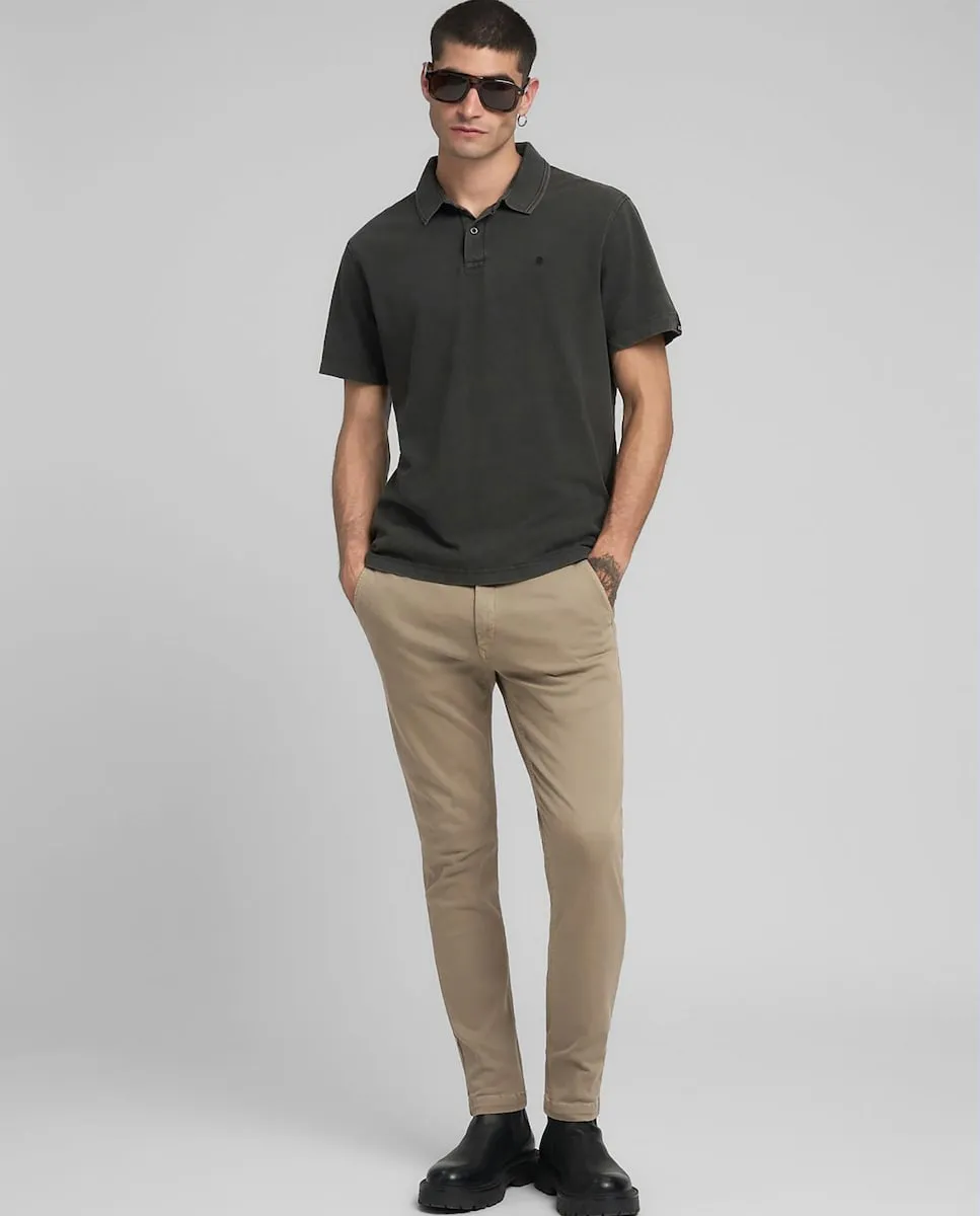 Мужские брюки чинос узкого кроя с карманами Replay, светло-коричневый
Мужские брюки чинос узкого кроя с карманами Replay, светло-коричневый