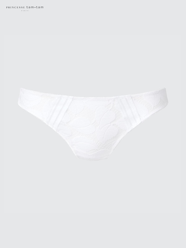 Кружевные трусики (с рисунком) Uniqlo, белый
Кружевные трусики (с рисунком) Uniqlo, белый