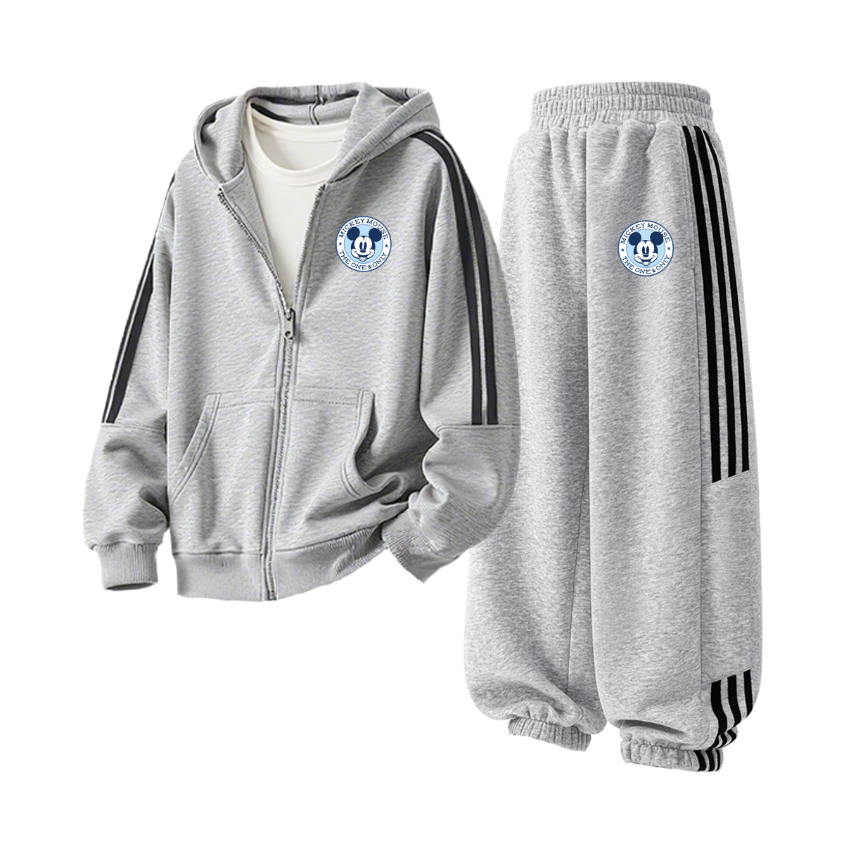 Детская повседневная спортивная одежда Disney, серый
Детская повседневная спортивная одежда Disney, серый