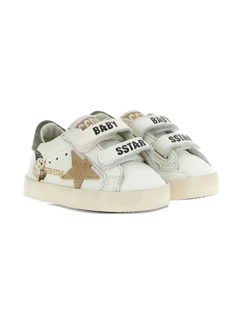 Кроссовки с аппликацией в виде звезд Golden Goose Kids, белый
Кроссовки с аппликацией в виде звезд Golden Goose Kids, белый
