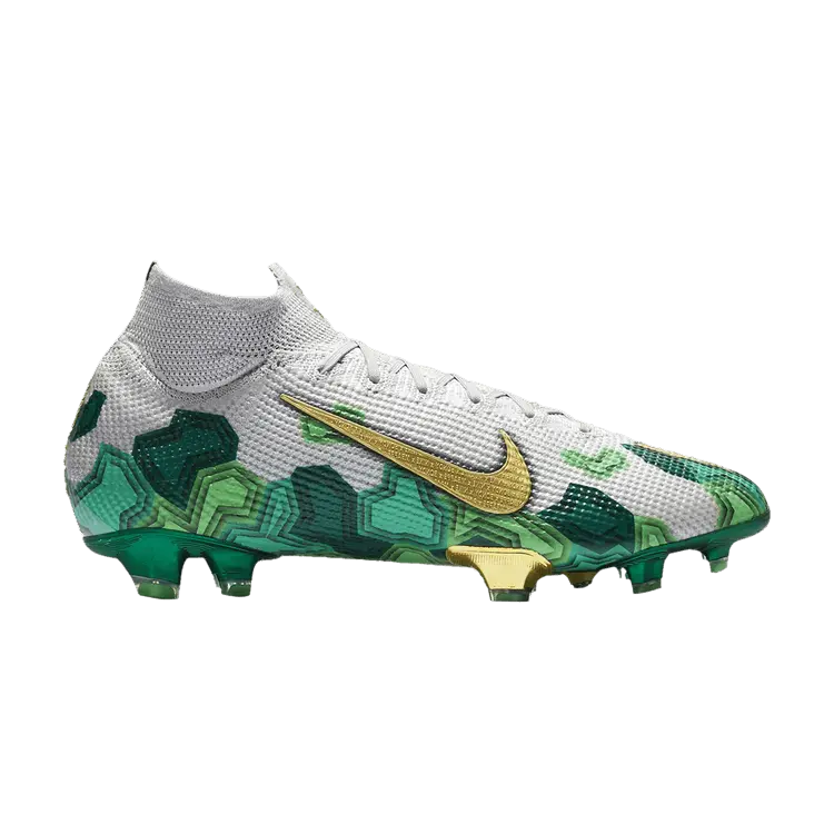 Кроссовки Mercurial Superfly 7 Elite SE FG 'Grey Electro Green Gold', зеленый
Кроссовки Mercurial Superfly 7 Elite SE FG 'Grey Electro Green Gold', зеленый