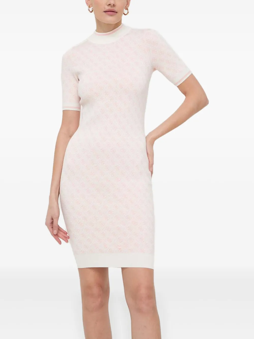 Платье с короткими рукавами и узором Guess Usa, белый
Платье с короткими рукавами и узором Guess Usa, белый