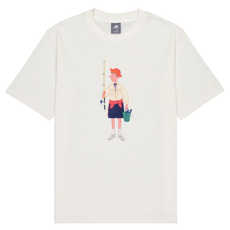 Футболка унисекс цвета слоновой кости белого цвета New Balance, белый
Футболка унисекс цвета слоновой кости белого цвета New Balance, белый