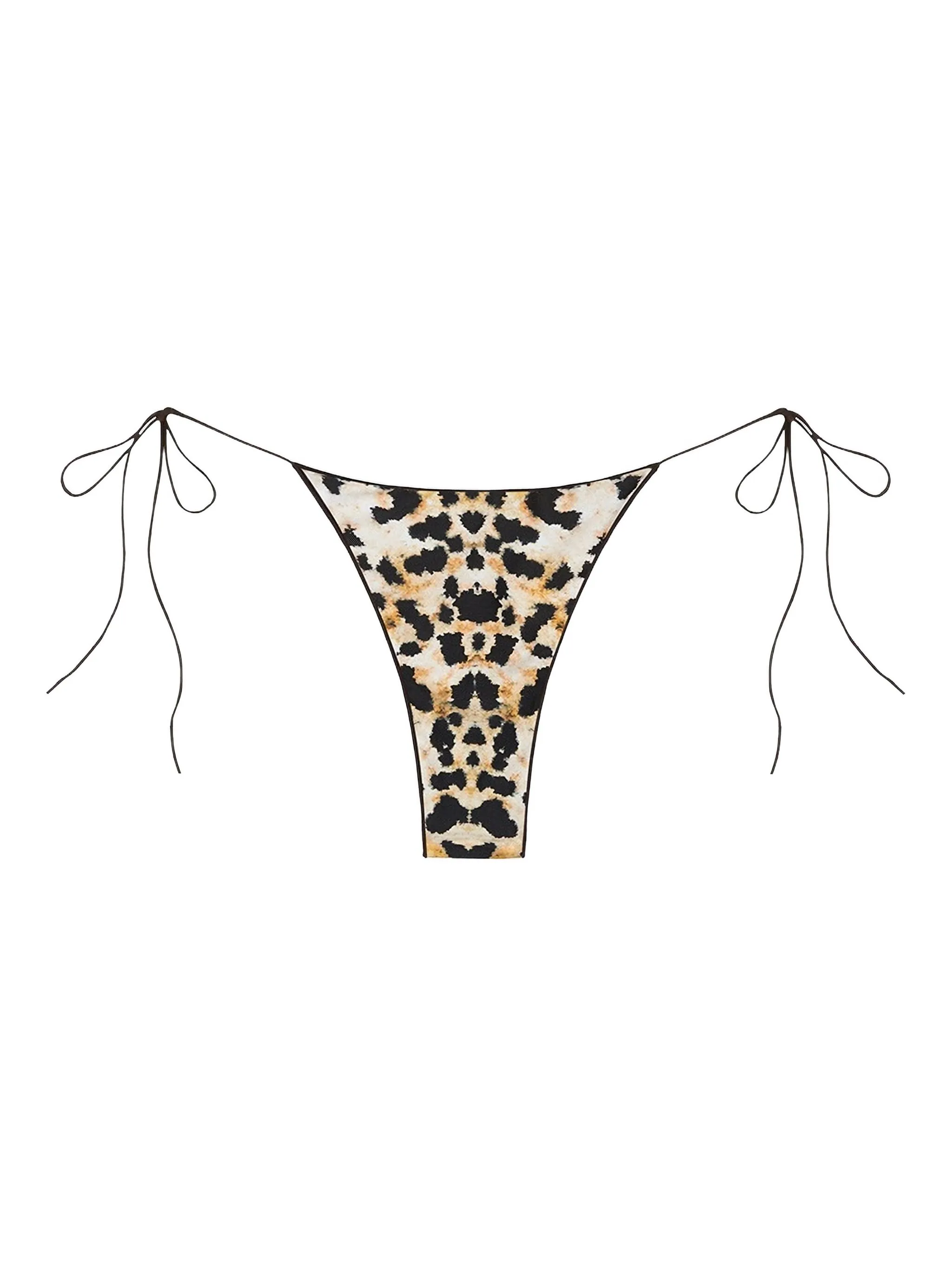 Плавки бикини с анималистичным принтом и завязками Tropic Of C, бежевый
Плавки бикини с анималистичным принтом и завязками Tropic Of C, бежевый