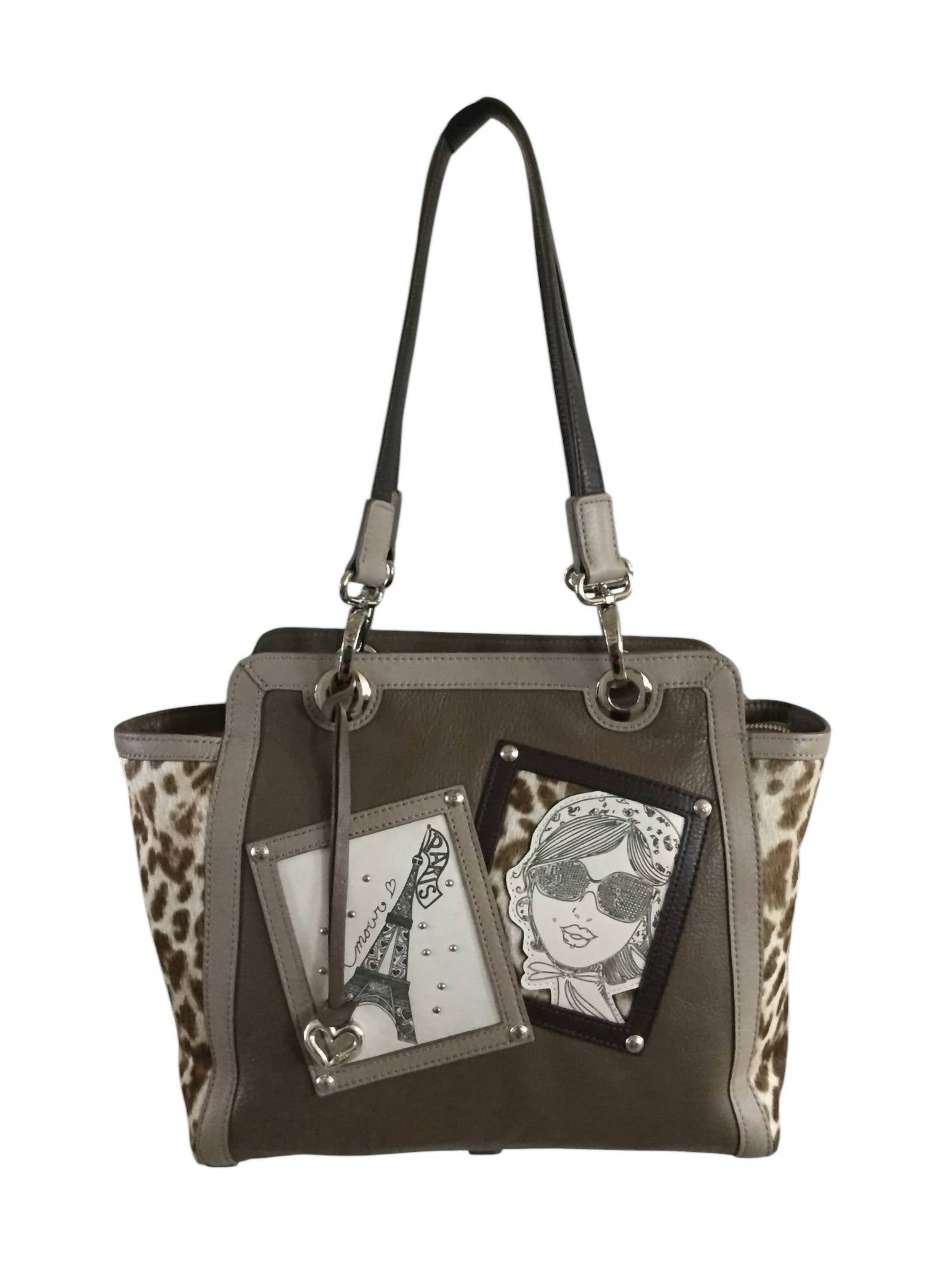 Женская сумка-тоут Tali в цвете гриб/леопард Brighton
Женская сумка-тоут Tali в цвете гриб/леопард Brighton