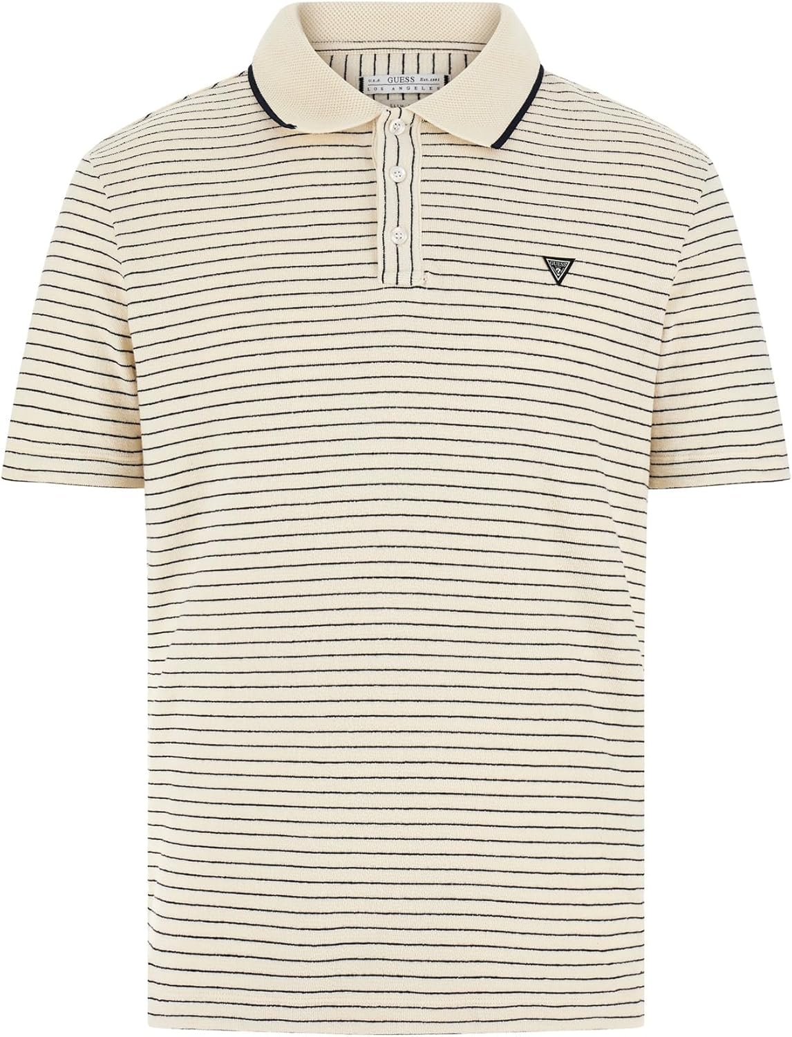 GUESS Мужская поло с коротким рукавом в полоску Eco, Smart Blue/Pearl White Small S, Белый, GUESS Мужская поло с коротким рукавом в полоску Eco, Smart Blue/Pearl White Small S
GUESS Мужская поло с коротким рукавом в полоску Eco, Smart Blue/Pearl White Small S, Белый, GUESS Мужская поло с коротким рукавом в полоску Eco, Smart Blue/Pearl White Small S