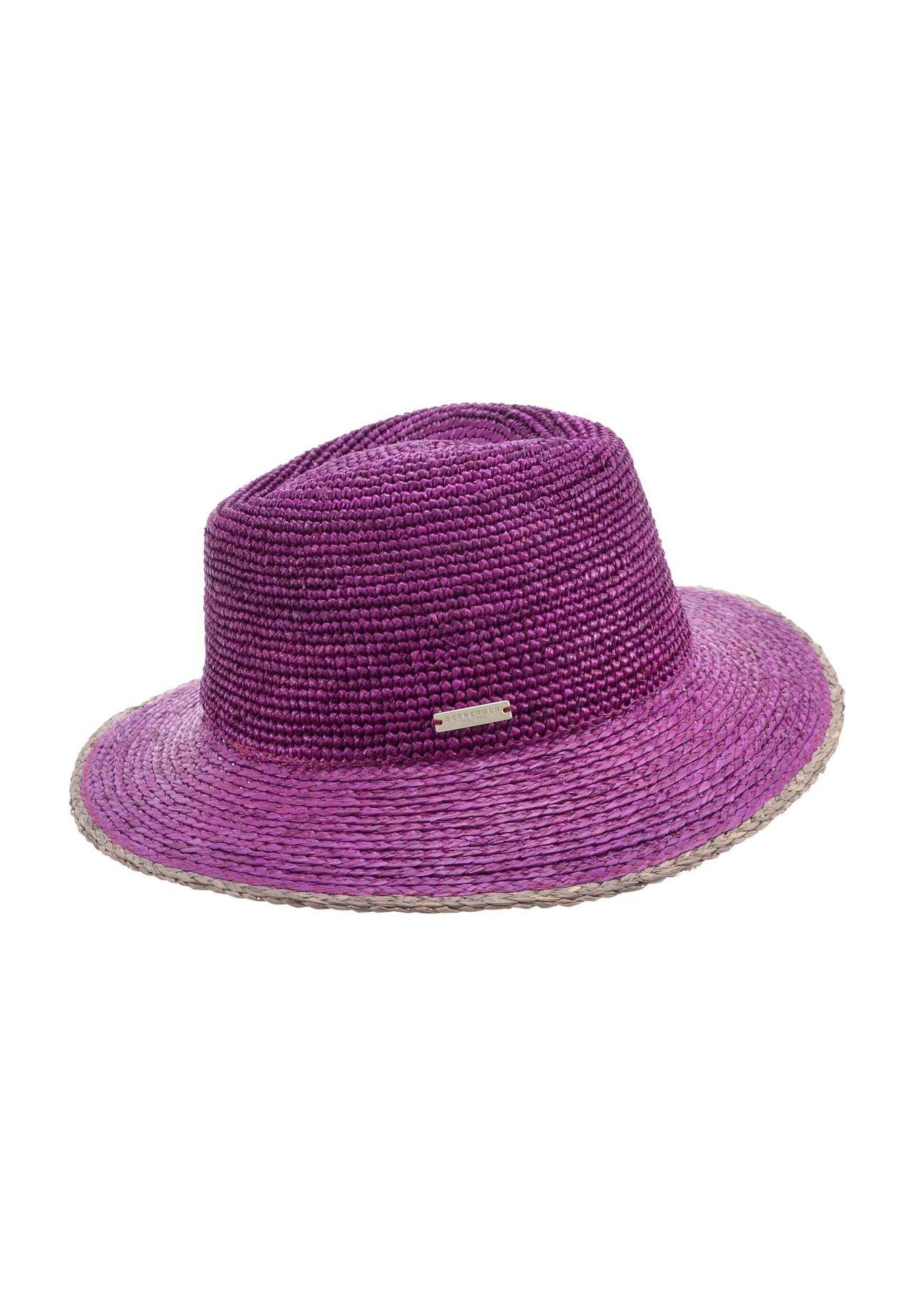 Федора из рафии соломенная 55352-0 SEEBERGER, цвет Violett/taupe
Федора из рафии соломенная 55352-0 SEEBERGER, цвет Violett/taupe