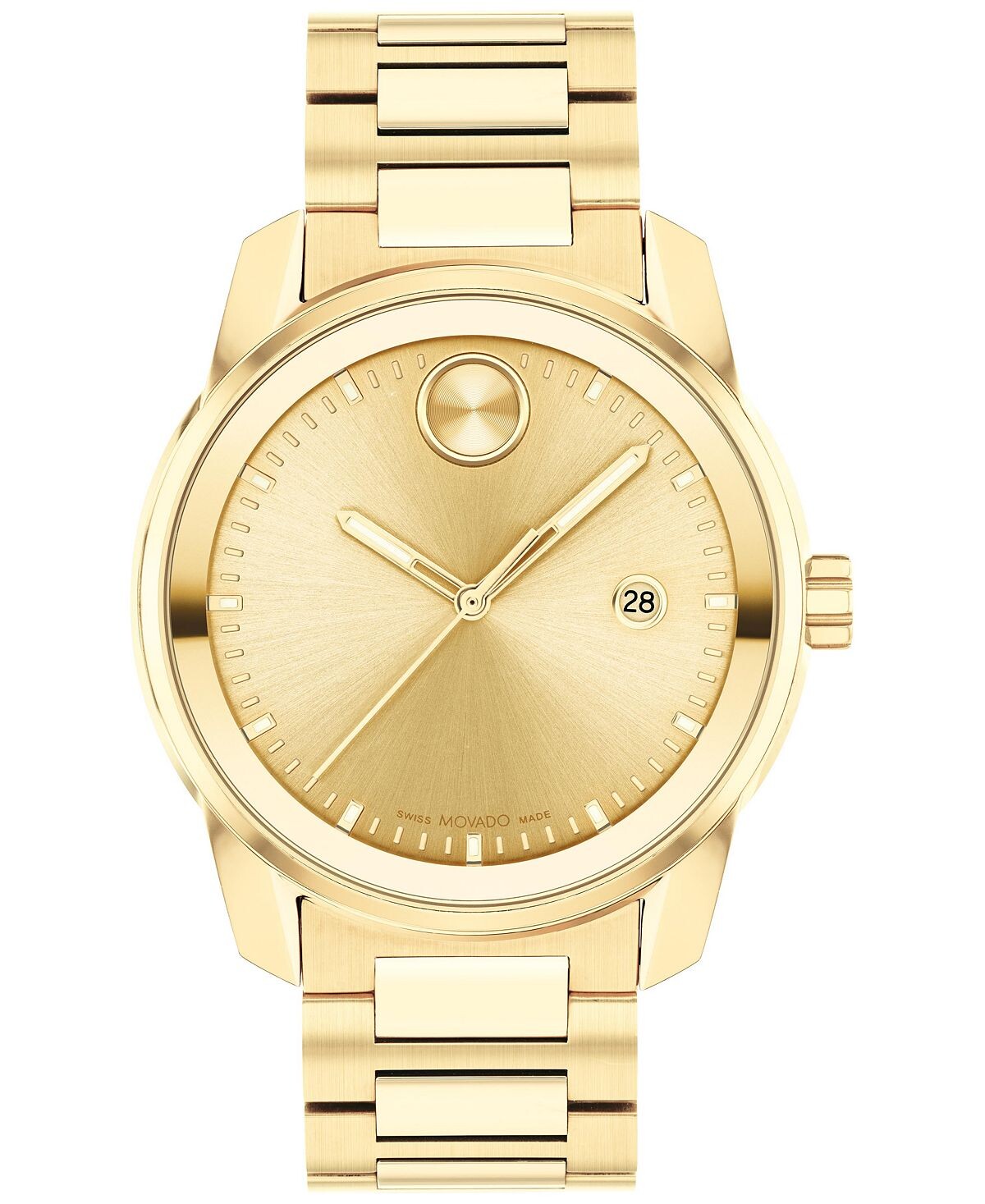 Мужские часы Swiss Bold Verso со стальным браслетом с ионным покрытием, 42 мм Movado
Мужские часы Swiss Bold Verso со стальным браслетом с ионным покрытием, 42 мм Movado