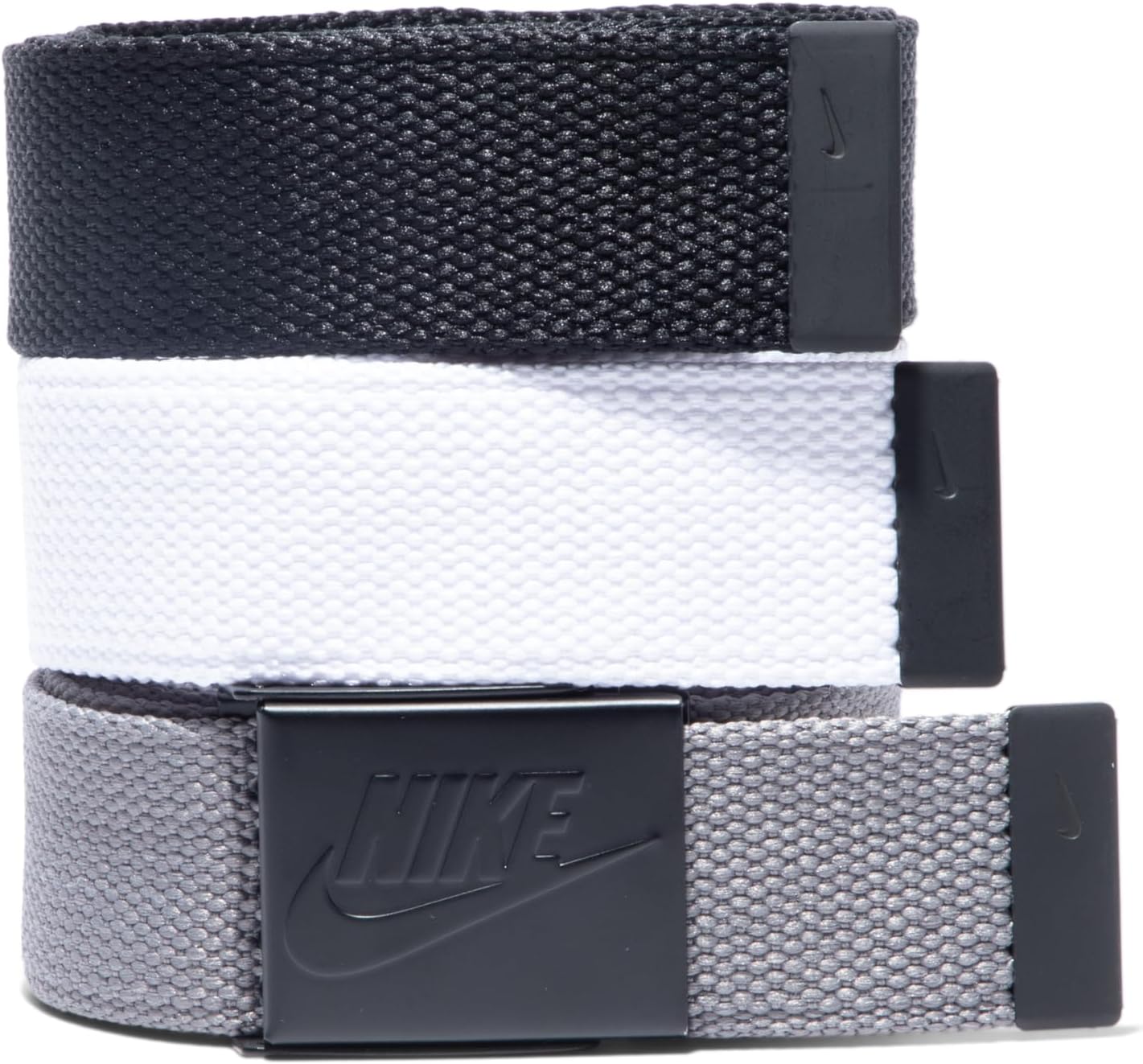 Мужской ремень Nike Web из 3 пар, Black/White/Grey, Futura
Мужской ремень Nike Web из 3 пар, Black/White/Grey, Futura
