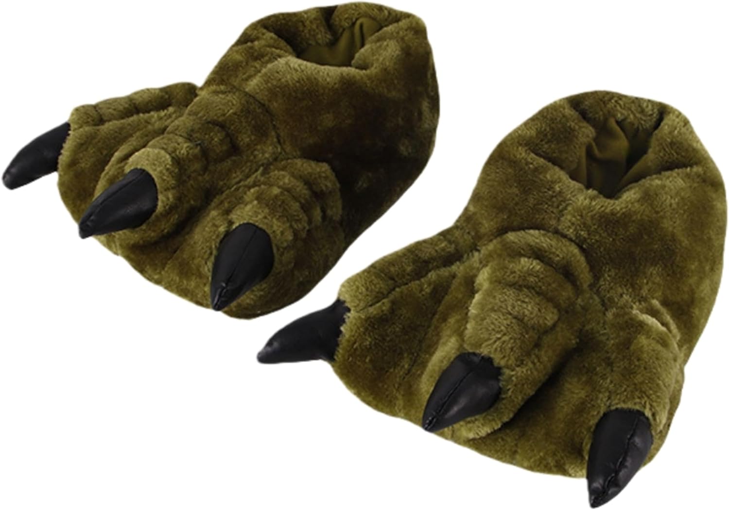 Тапочки в виде лап динозавра, плюшевые домашние тапочки в форме лап животных для мужчин и женщин Lichenhao, зеленый
Тапочки в виде лап динозавра, плюшевые домашние тапочки в форме лап животных для мужчин и женщин Lichenhao, зеленый