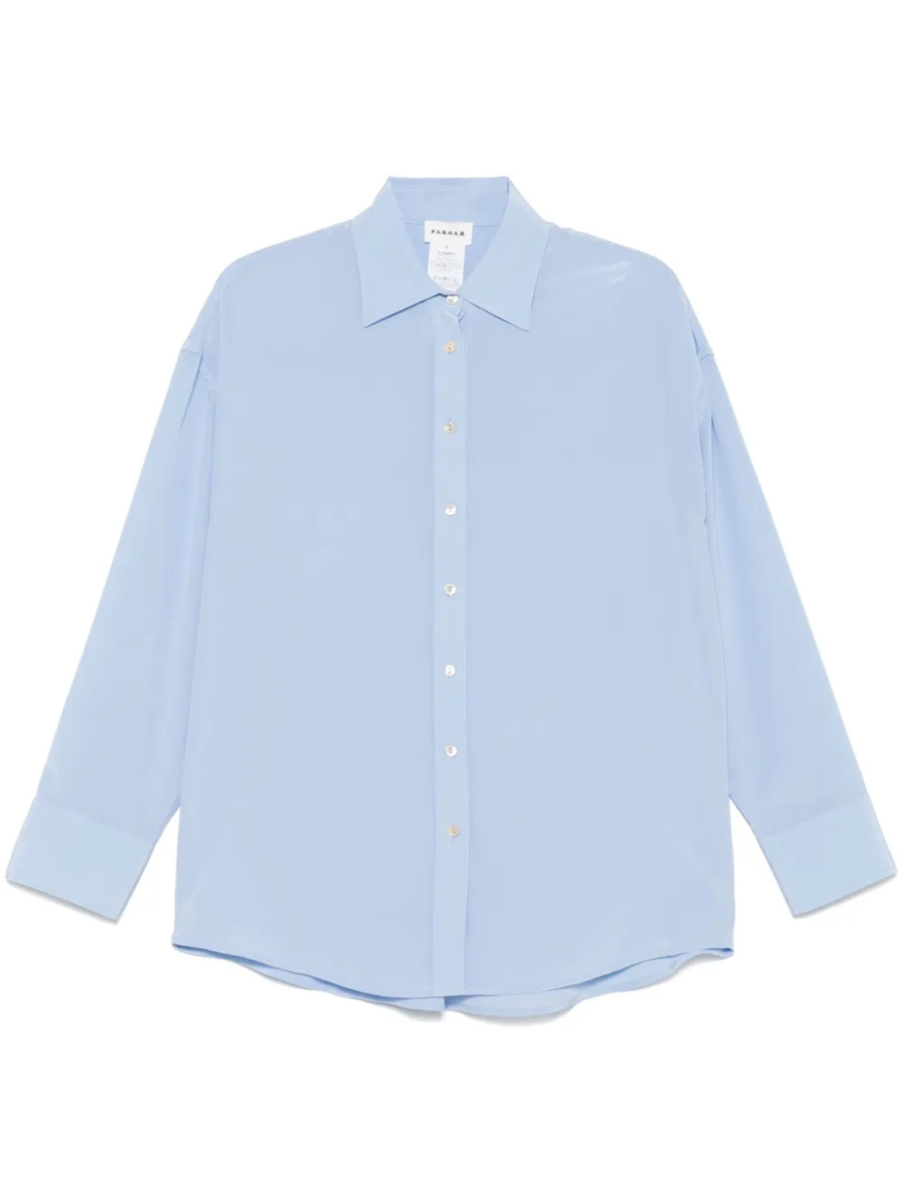 Шелковая рубашка PAROSH P.A.R.O.S.H., синий
Шелковая рубашка PAROSH P.A.R.O.S.H., синий