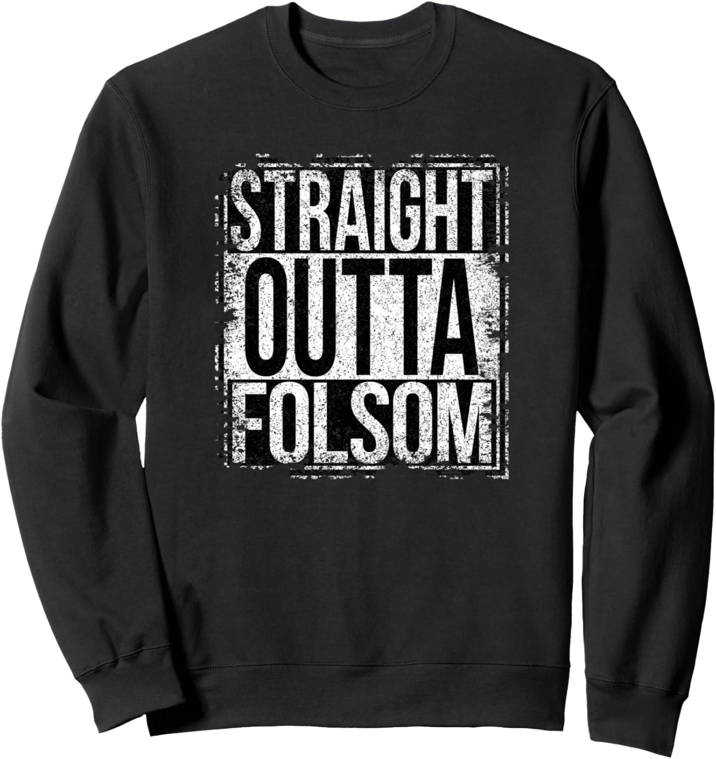 Толстовка Straight Outta Folsom в стиле гранж Straight Outta Words, черный
Толстовка Straight Outta Folsom в стиле гранж Straight Outta Words, черный