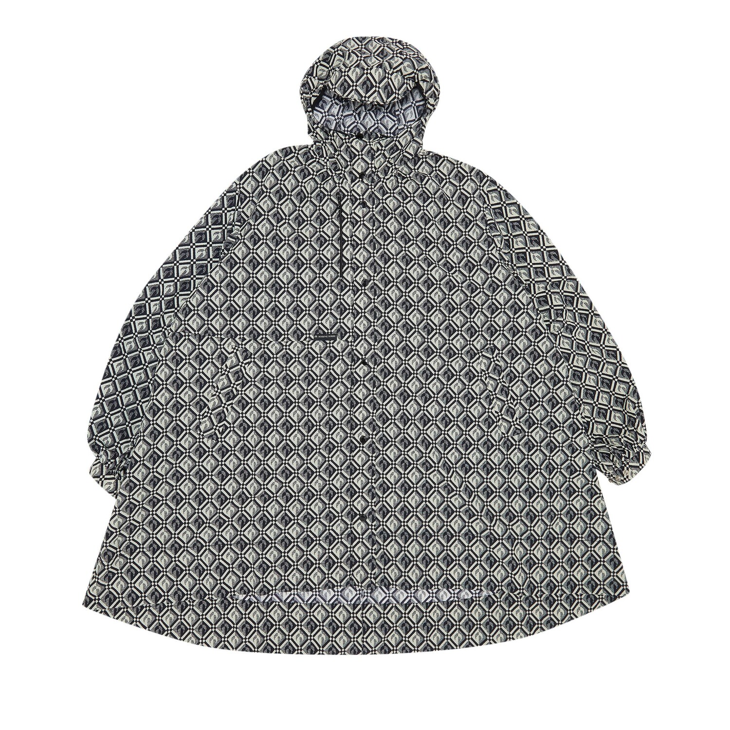 Ветровка Marine Serre Moon Diamant A Line, цвет Черный
Ветровка Marine Serre Moon Diamant A Line, цвет Черный