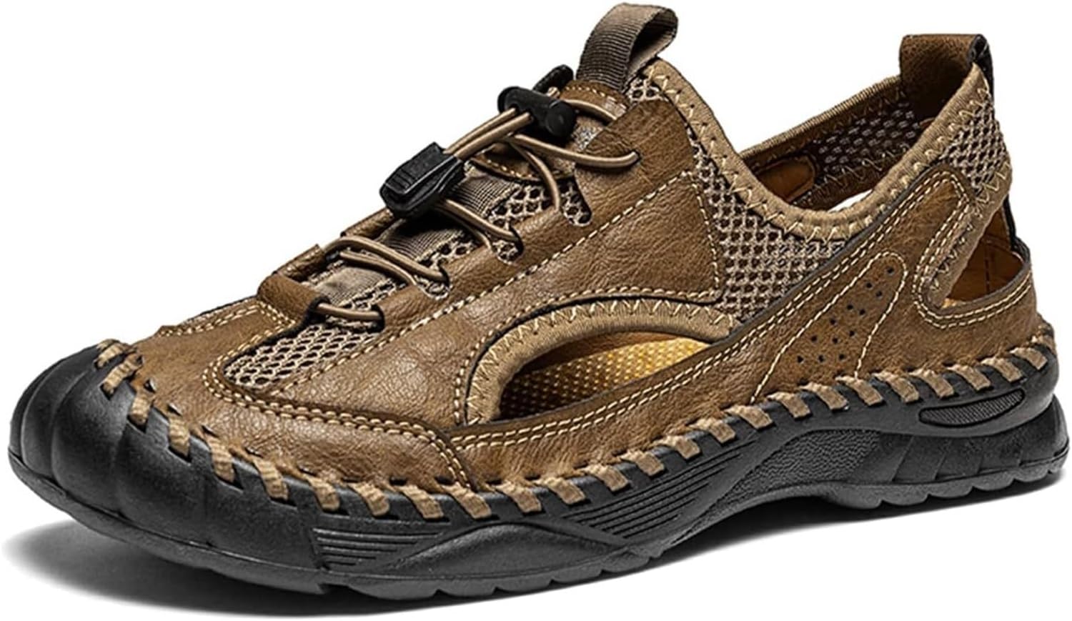 Мужские летние походные сандалии с закрытым носком, спортивные сандалии из кожи, легкие для трекинга, прогулок на открытом воздухе, повседневные водные обувь, дышащая сетка, пляжная обувь для мужчин Generic, хаки
Мужские летние походные сандалии с закрытым носком, спортивные сандалии из кожи, легкие для трекинга, прогулок на открытом воздухе, повседневные водные обувь, дышащая сетка, пляжная обувь для мужчин Generic, хаки