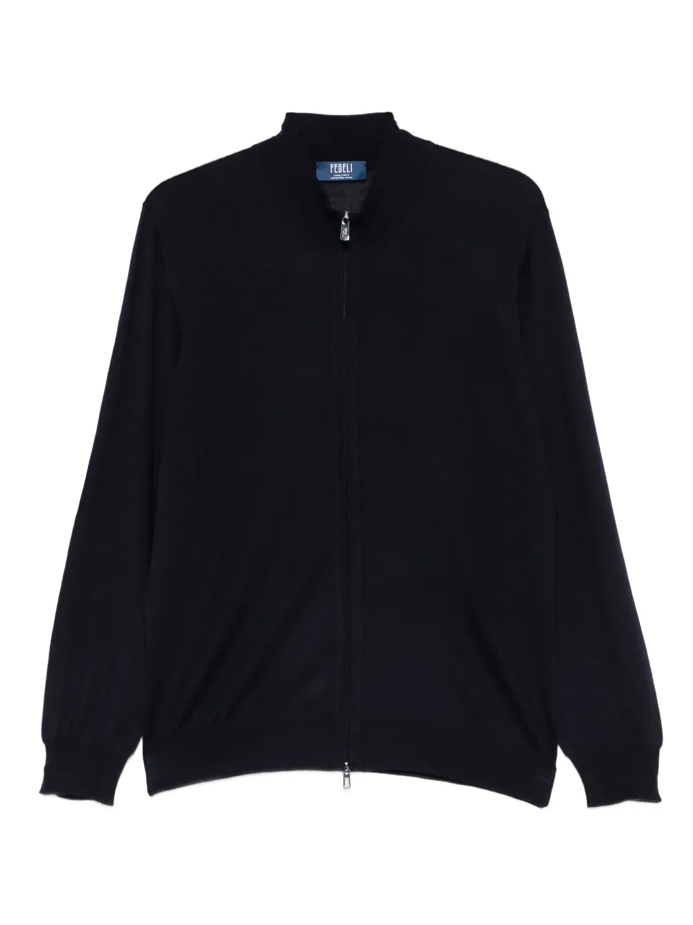 Свитер на молнии со вставками Fedeli, синий
Свитер на молнии со вставками Fedeli, синий