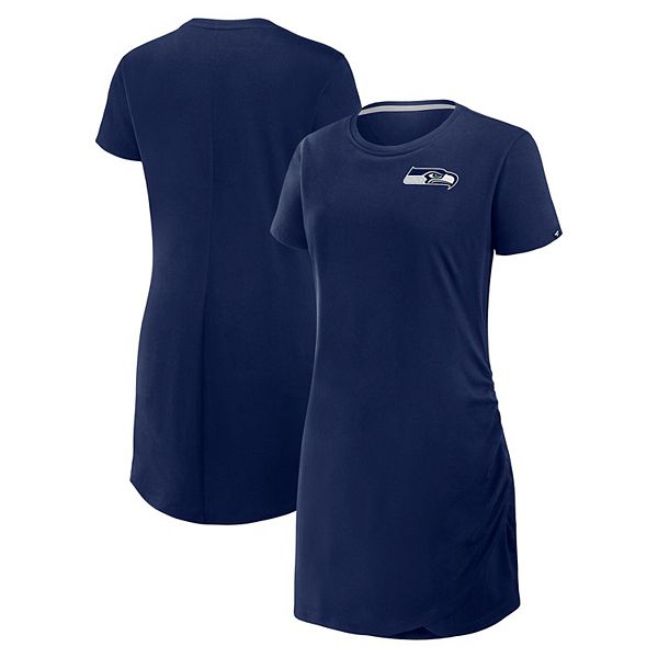 Женское платье-футболка ruched drape college navy seattle seahawks Fanatics
Женское платье-футболка ruched drape college navy seattle seahawks Fanatics