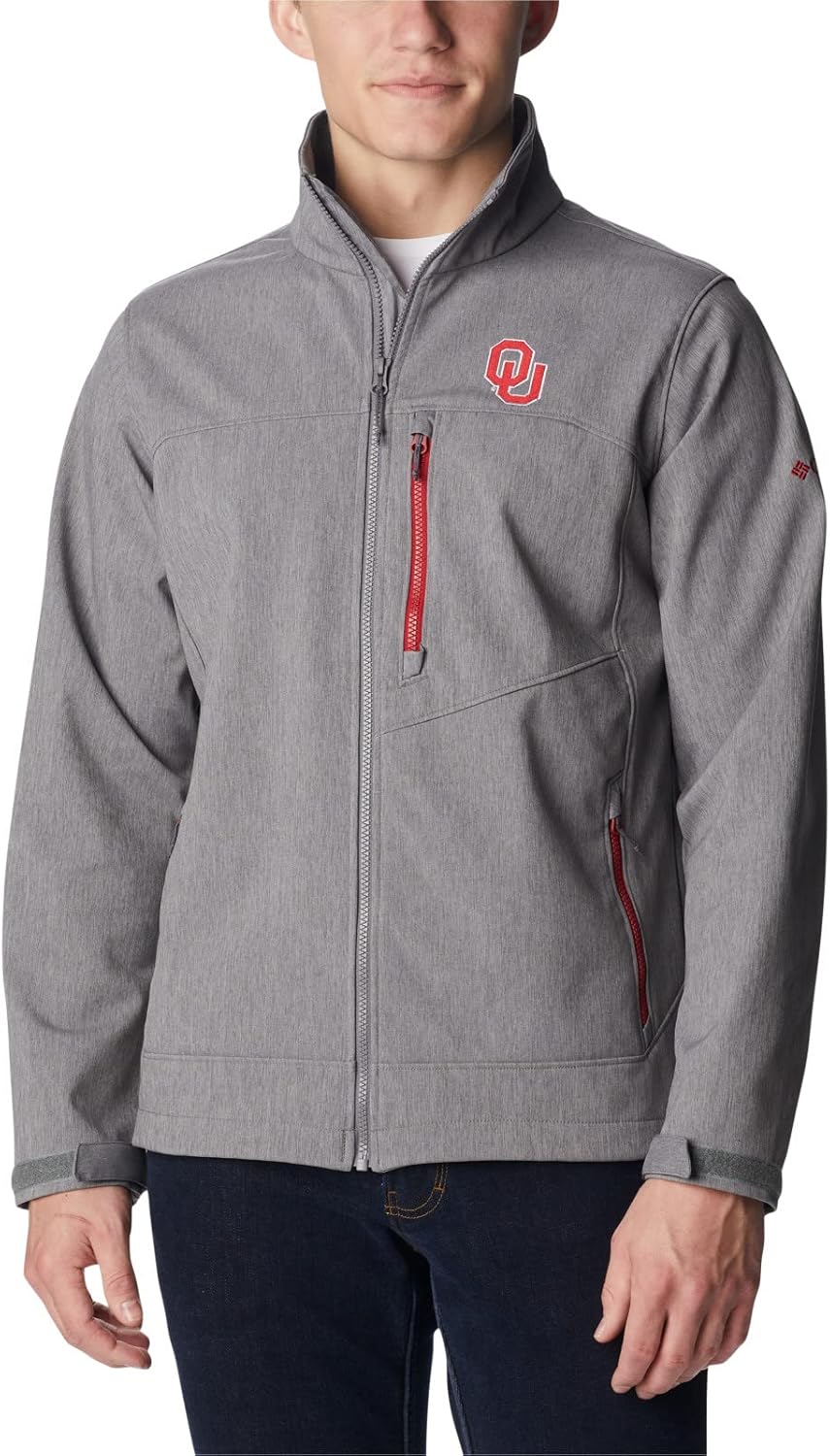 Columbia Men's Collegiate Ascender Ii Softshell, Ok - City Grey
Columbia Men's Collegiate Ascender Ii Softshell, Ok - City Grey
