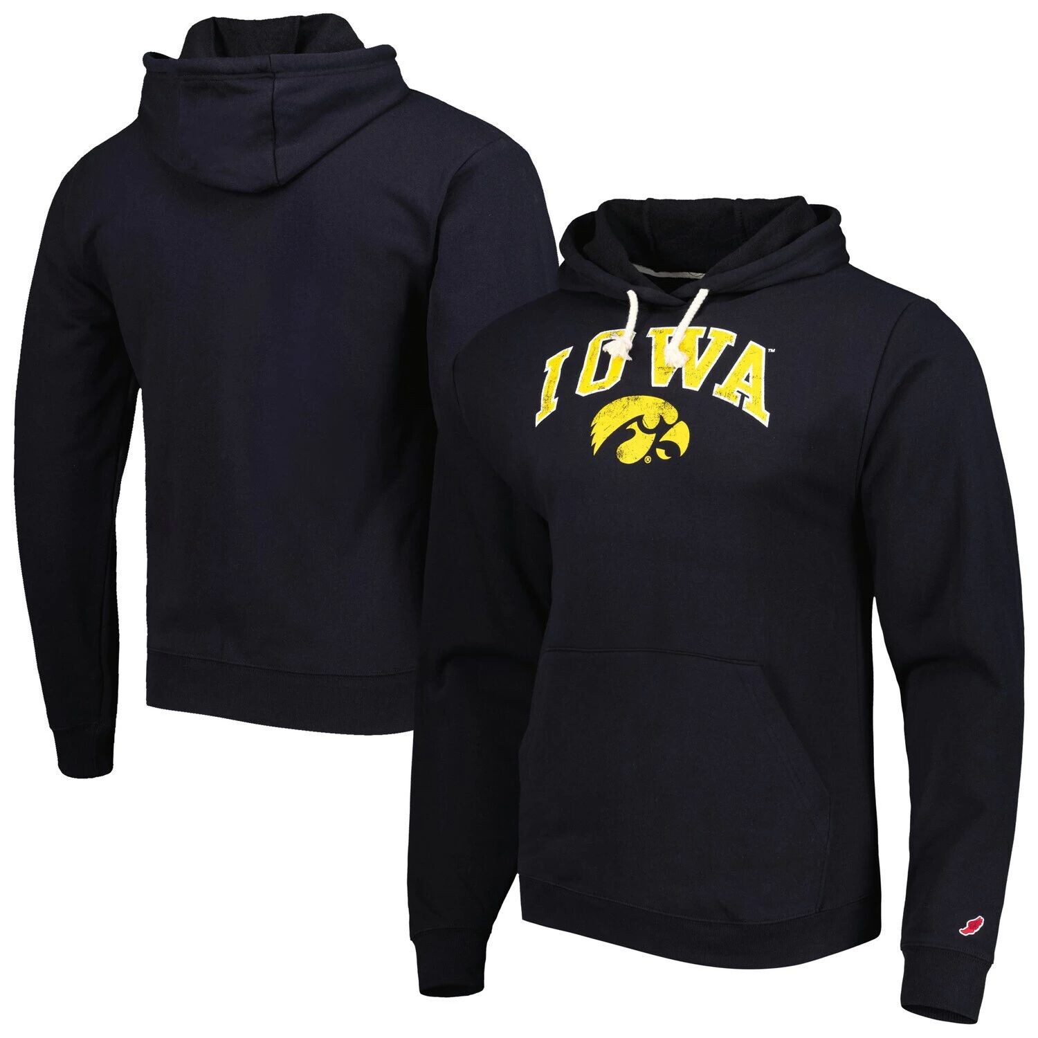 Мужская лига студенческая одежда черный флисовый пуловер с капюшоном Iowa Hawkeyes Arch Essential
Мужская лига студенческая одежда черный флисовый пуловер с капюшоном Iowa Hawkeyes Arch Essential