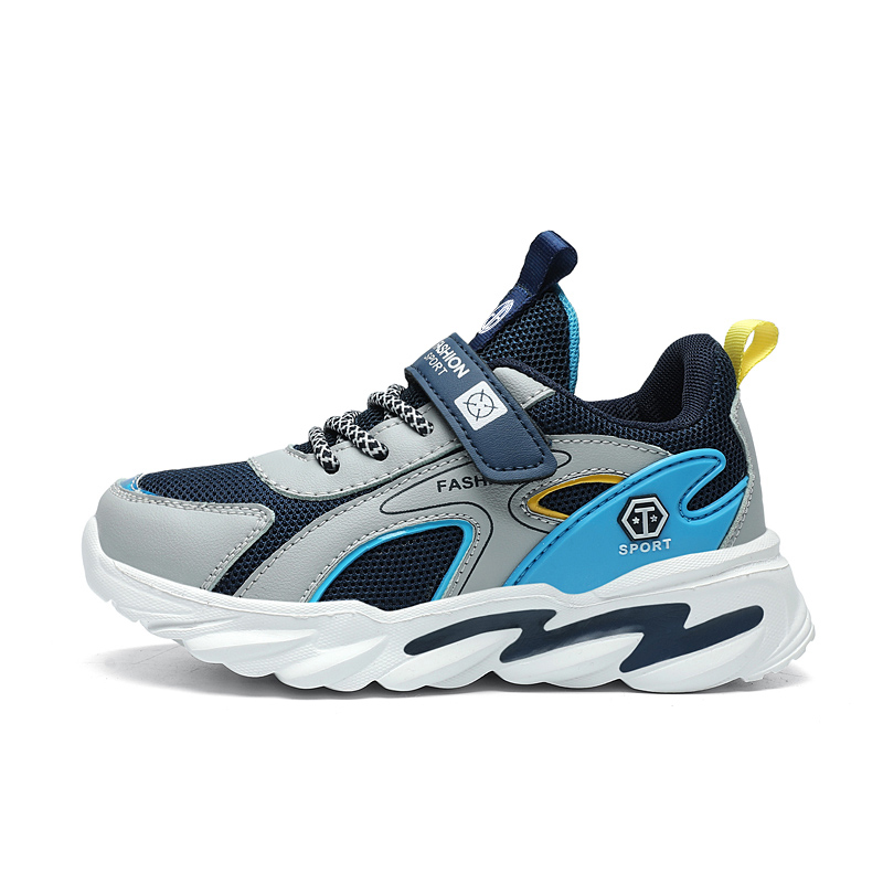 Нескользящие, дышащие, легкие, амортизирующие низкие детские кроссовки для бега Yi Jiabao, серый/синий
Нескользящие, дышащие, легкие, амортизирующие низкие детские кроссовки для бега Yi Jiabao, серый/синий