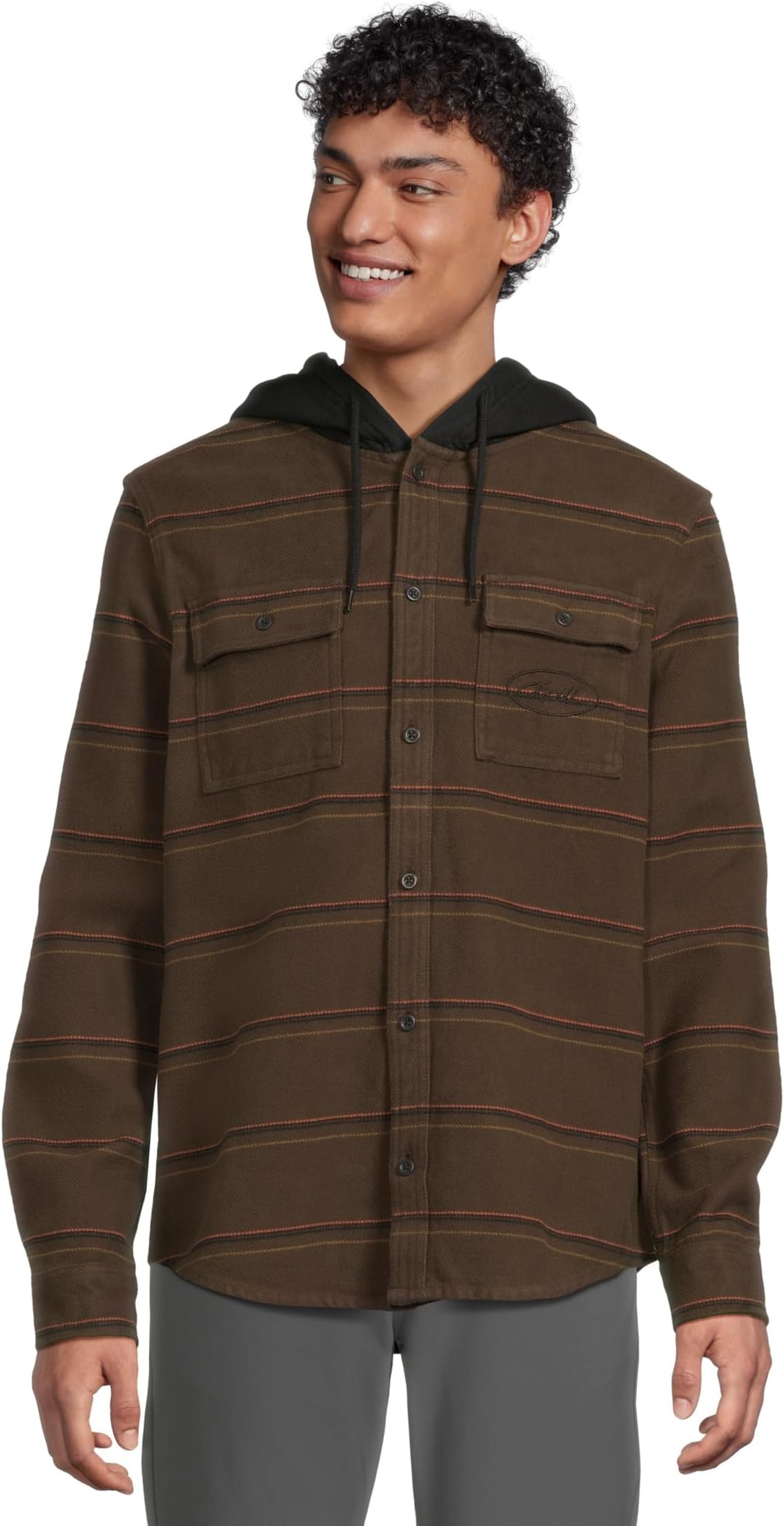 Мужская фланелевая рубашка Archer с капюшоном O'Neill, Turkish Coffee
Мужская фланелевая рубашка Archer с капюшоном O'Neill, Turkish Coffee