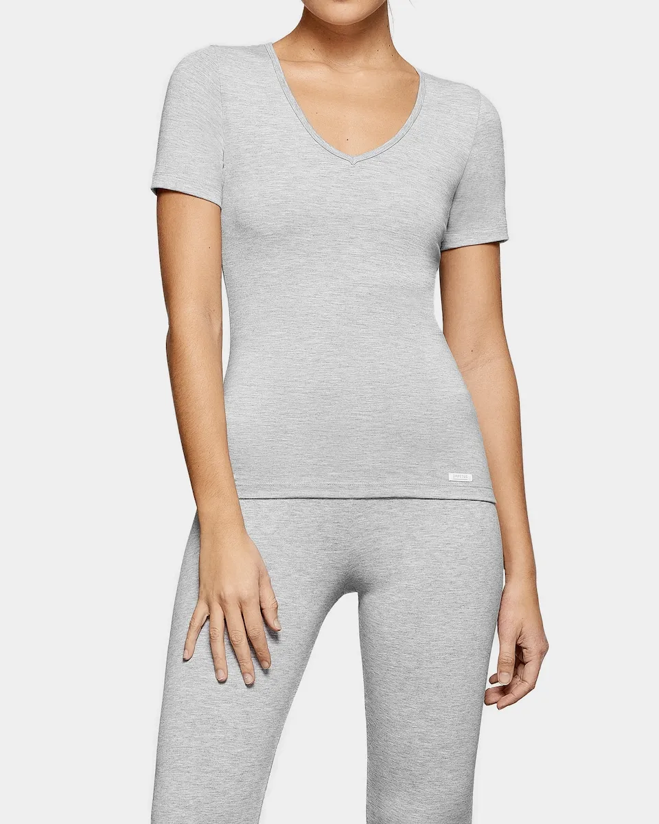 Женская термальная футболка с короткими рукавами и V-образным вырезом Impetus, серый
Женская термальная футболка с короткими рукавами и V-образным вырезом Impetus, серый