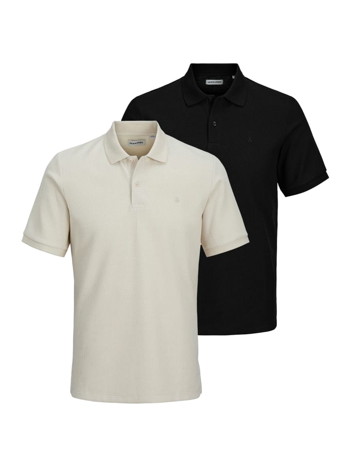 Рубашка-поло Jack & Jones, черный/бежевый
Рубашка-поло Jack & Jones, черный/бежевый