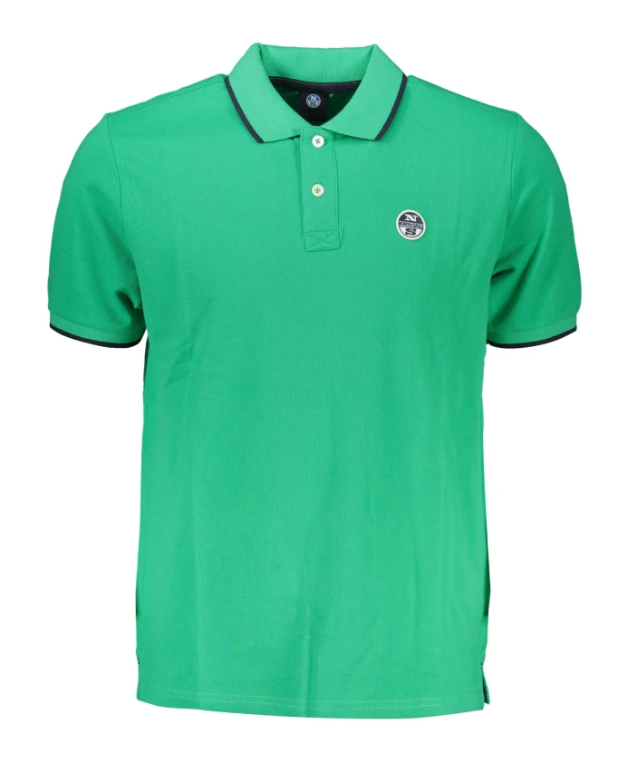 Зеленая рубашка-поло с короткими рукавами North Sails, зеленый
Зеленая рубашка-поло с короткими рукавами North Sails, зеленый